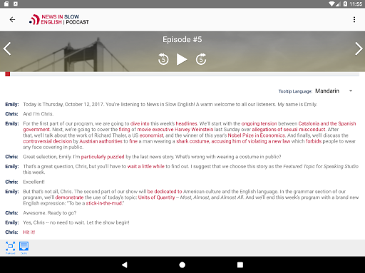 News in Slow English - عکس برنامه موبایلی اندروید