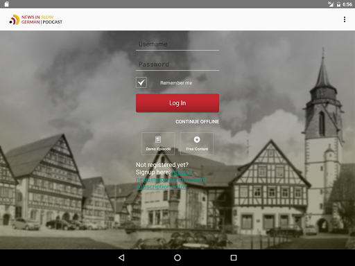 News in Slow German - Image screenshot of android app