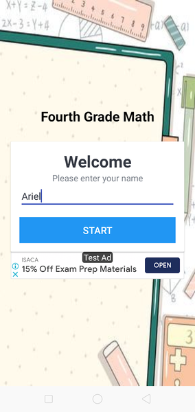 ۴th Grade Math - عکس برنامه موبایلی اندروید