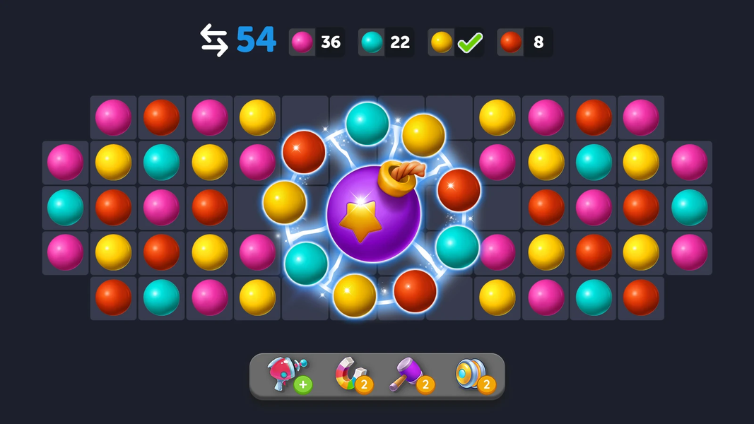 Bubble Link - Connect & Match - Gameplay image of android game