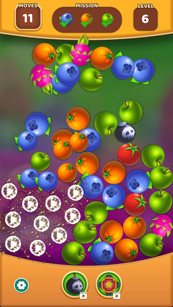 Fruit Bubble Blast - Gameplay image of android game