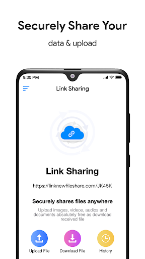 Link Sharing - AllShare - Image screenshot of android app