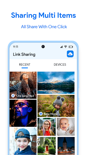 Link Sharing - File Transfer - Image screenshot of android app