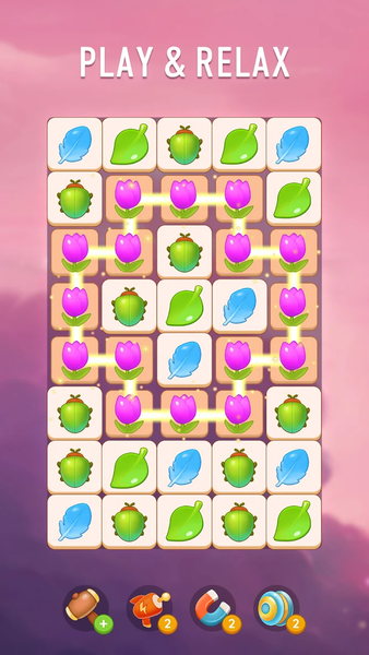 Zen Link - Tile Game - Gameplay image of android game