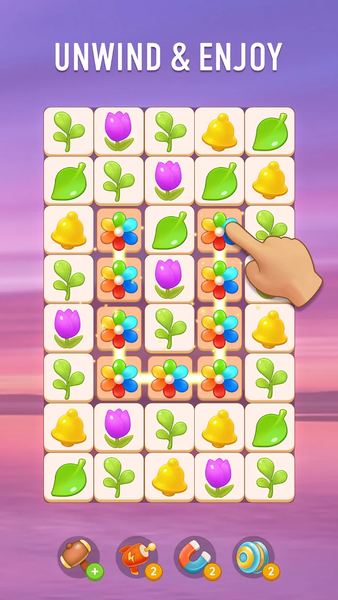 Zen Link - Tile Game - Gameplay image of android game