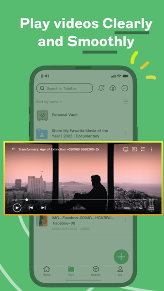 TeleDisk: Cloud Storage - عکس برنامه موبایلی اندروید