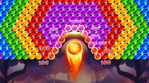 Bubble Shooter Genies - Gameplay image of android game