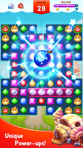 Jewels Legend - Match ۳ Puzzle - عکس بازی موبایلی اندروید
