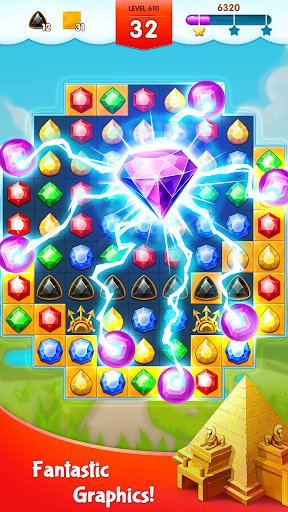 Jewels Legend - Match ۳ Puzzle - عکس بازی موبایلی اندروید
