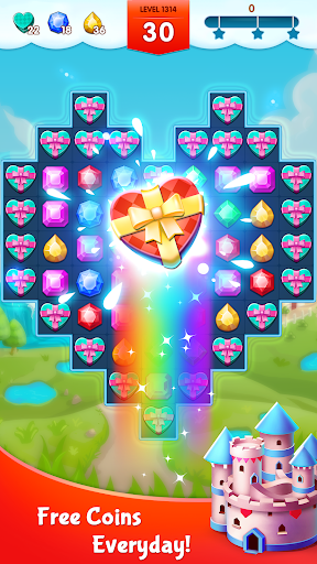 Jewels Legend - Match ۳ Puzzle - عکس بازی موبایلی اندروید