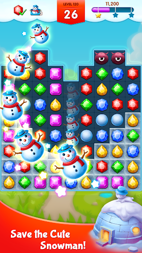 Jewels Legend - Match ۳ Puzzle - عکس بازی موبایلی اندروید
