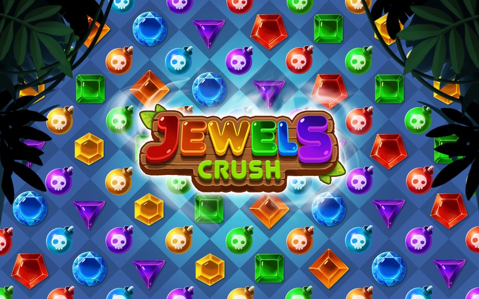 Jewels Crush 2024 (Match 3) - Gameplay image of android game