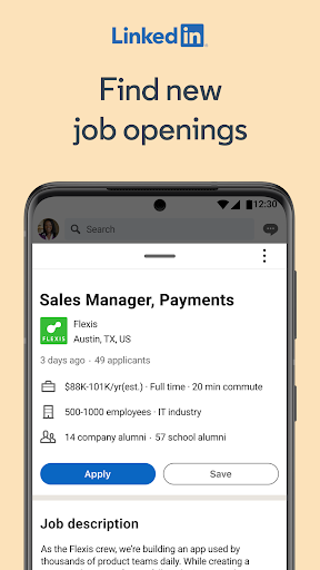 LinkedIn: Jobs & Business News - Image screenshot of android app
