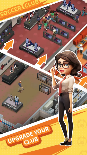 Soccer Club Tycoon - عکس بازی موبایلی اندروید