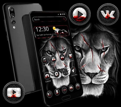 Black Lion Theme - عکس برنامه موبایلی اندروید