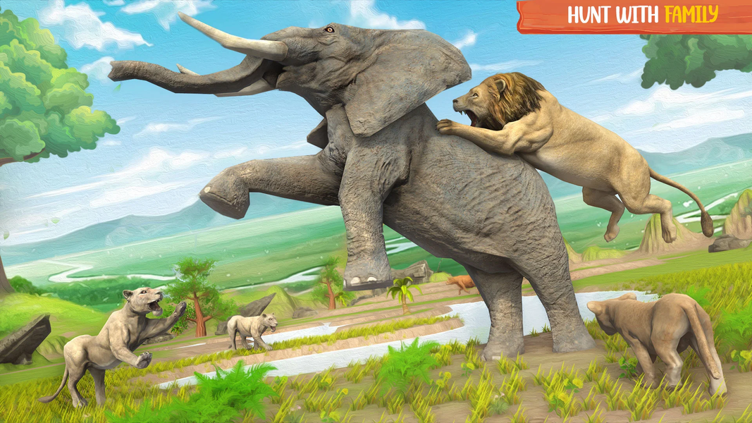 Lion King Game:Wild Adventure - عکس بازی موبایلی اندروید