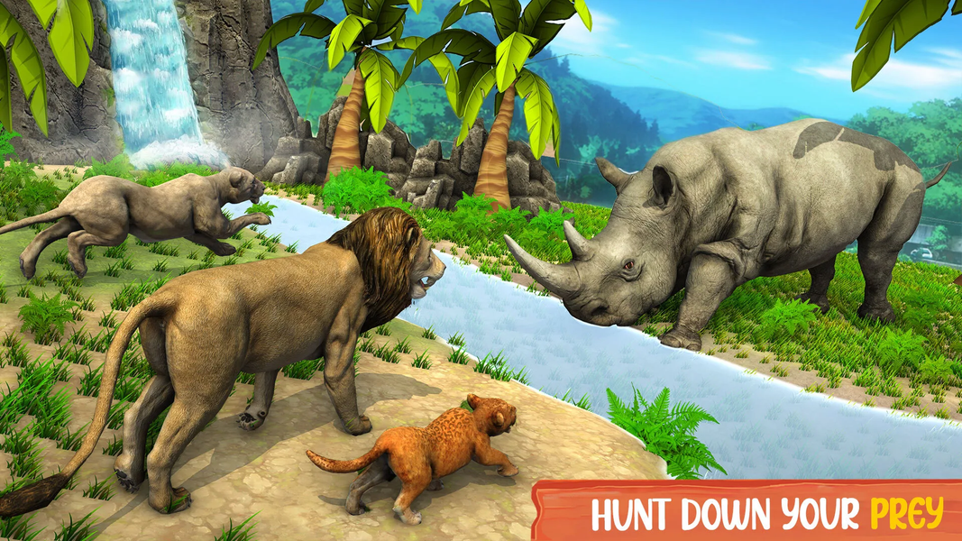 Lion King Game:Wild Adventure - عکس بازی موبایلی اندروید