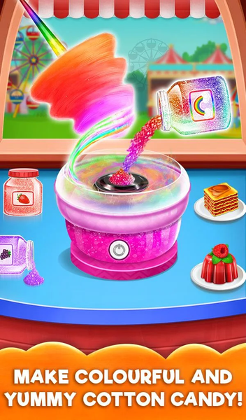 Cotton Candy Shop: Candy Maker - عکس بازی موبایلی اندروید