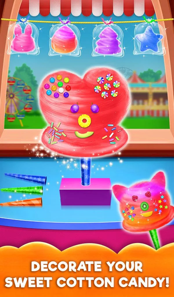 Cotton Candy Shop: Candy Maker - عکس بازی موبایلی اندروید