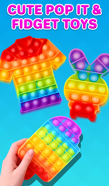 Pop It Fidget 3D - Pop It toy - عکس بازی موبایلی اندروید