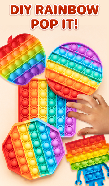 Pop It Fidget ۳D - Pop It toy - عکس بازی موبایلی اندروید