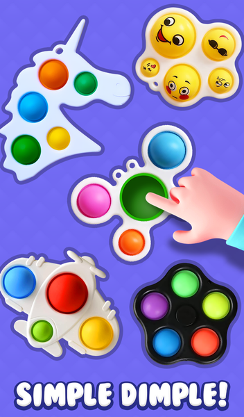 Pop it Toy 3D - Fidget Toys 3D - Gameplay image of android game