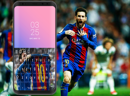 Lionel Messi Keyboard theme - عکس برنامه موبایلی اندروید
