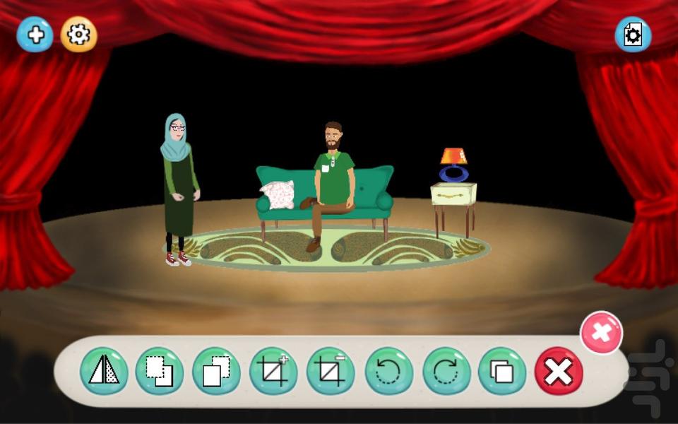 پردیس تئاتر - عکس بازی موبایلی اندروید
