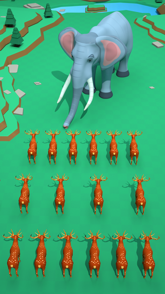 Merge Animals Fight Game - عکس بازی موبایلی اندروید