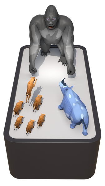 Merge Animals Fight Game - عکس بازی موبایلی اندروید