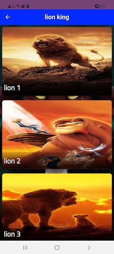 Lion king wallpaper - عکس برنامه موبایلی اندروید