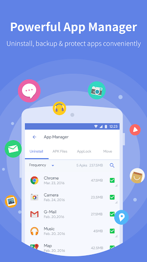 Power Clean - Antivirus & Phone Cleaner App - عکس برنامه موبایلی اندروید