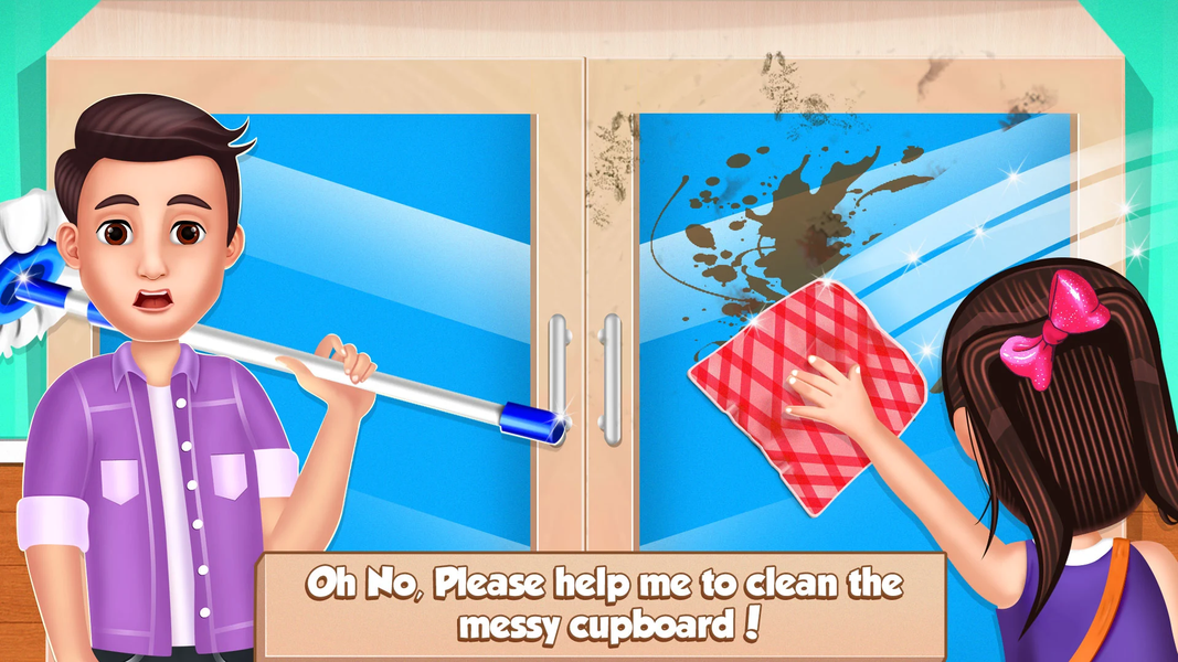 Clean Up: Girls Cleaning Games - عکس بازی موبایلی اندروید