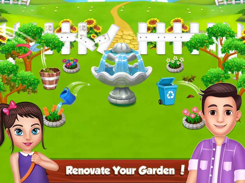 Clean Up: Girls Cleaning Games - عکس بازی موبایلی اندروید
