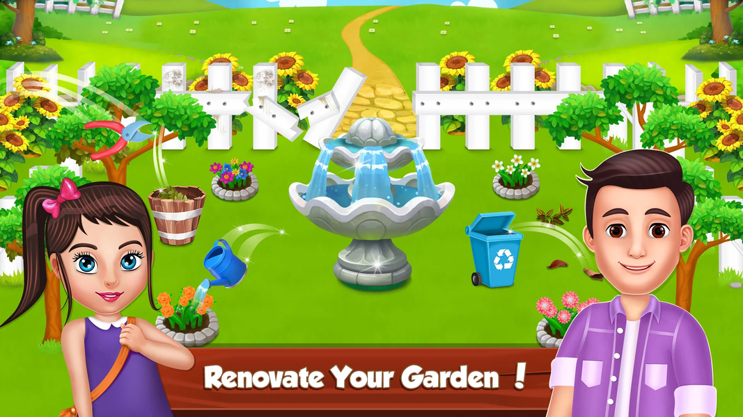 Clean Up: Girls Cleaning Games - عکس بازی موبایلی اندروید