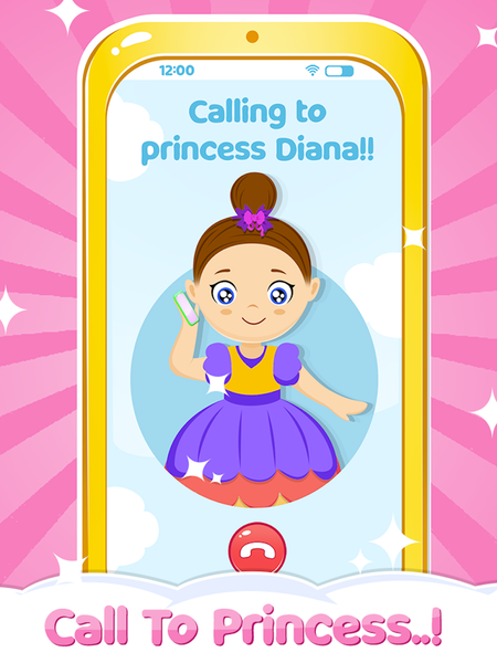 princess phone game - عکس بازی موبایلی اندروید