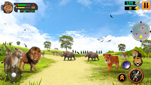 Lion Family Simulator Game 3d - عکس بازی موبایلی اندروید