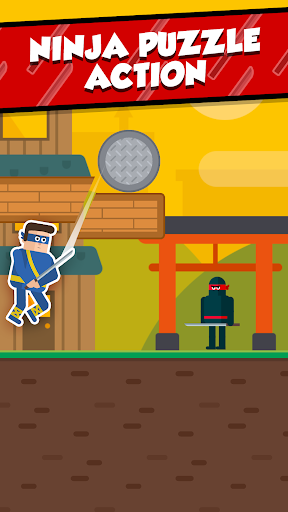 Mr Ninja - Slicey Puzzles - Gameplay image of android game