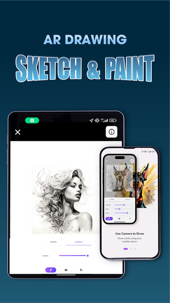 AR Drawing: Sketch & Paint - عکس برنامه موبایلی اندروید