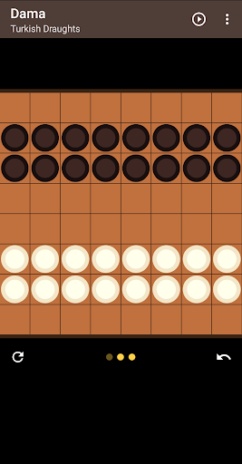 Dama (Turkish Draughts) - Gameplay image of android game