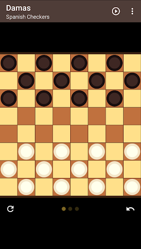 Damas (Spanish Checkers) - Gameplay image of android game