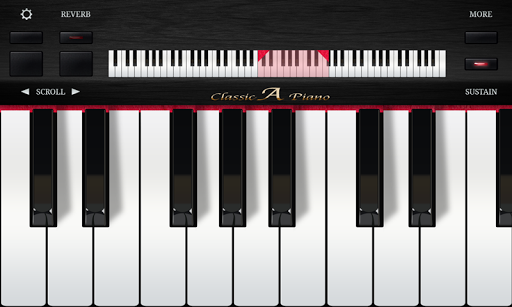 Classic A Piano - Image screenshot of android app