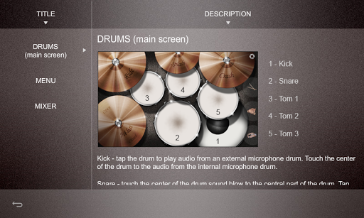 Modern A Drum Kit - عکس برنامه موبایلی اندروید