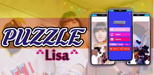 Lisa Puzzle Blackpink Game - Image screenshot of android app