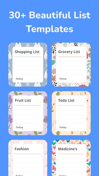Shopping List & Calculator - عکس برنامه موبایلی اندروید