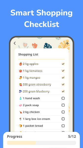Shopping List & Calculator - عکس برنامه موبایلی اندروید