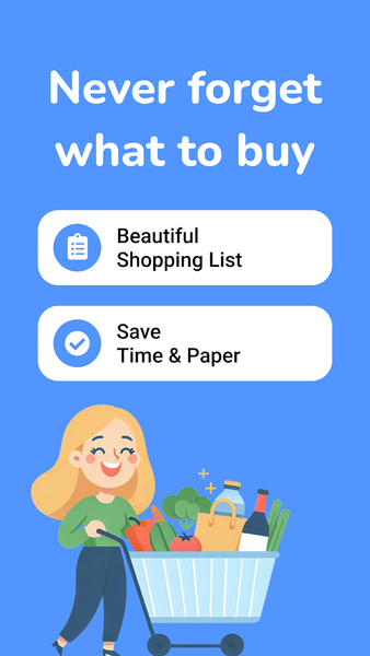 Shopping List & Calculator - عکس برنامه موبایلی اندروید