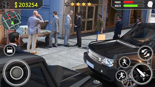 Gangster Fight - Vegas Crime Survival Simulator - Gameplay image of android game