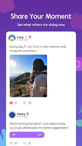 Litmatch—Make new friends - Image screenshot of android app