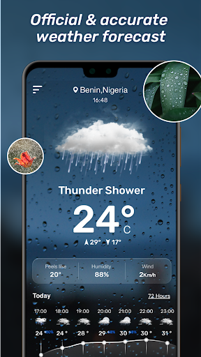 Local Weather Forecast -Widget - Image screenshot of android app